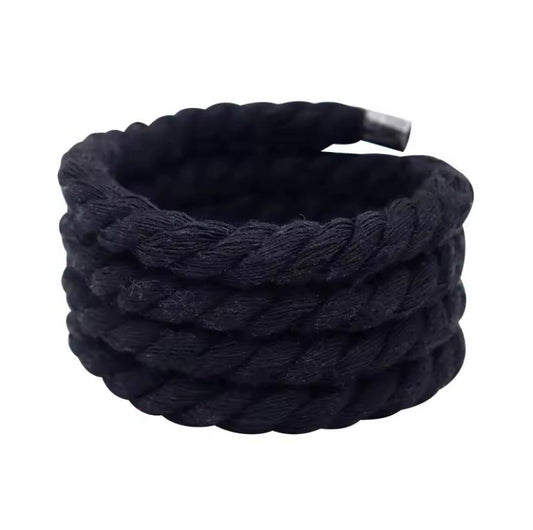 Black Rope Lace